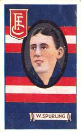 1933 Allen's League Footballers #46 William Spurling Front